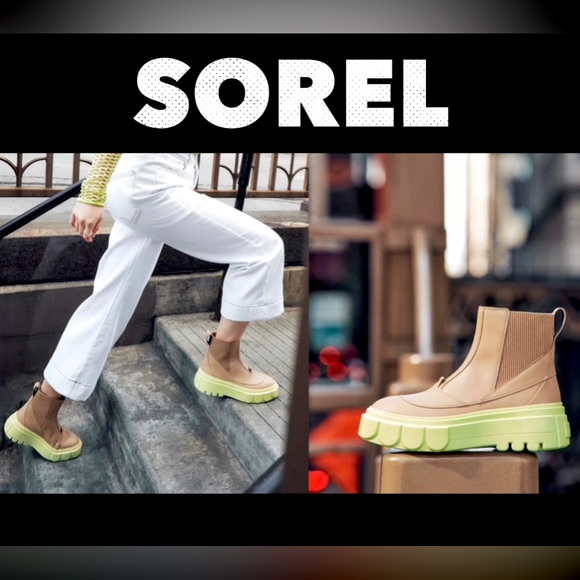 Sorel Caribou X Women’s Chelsea Waterproof Boot ✨ Canoe / Tippet Size 8.5 - Picture 5 of 16